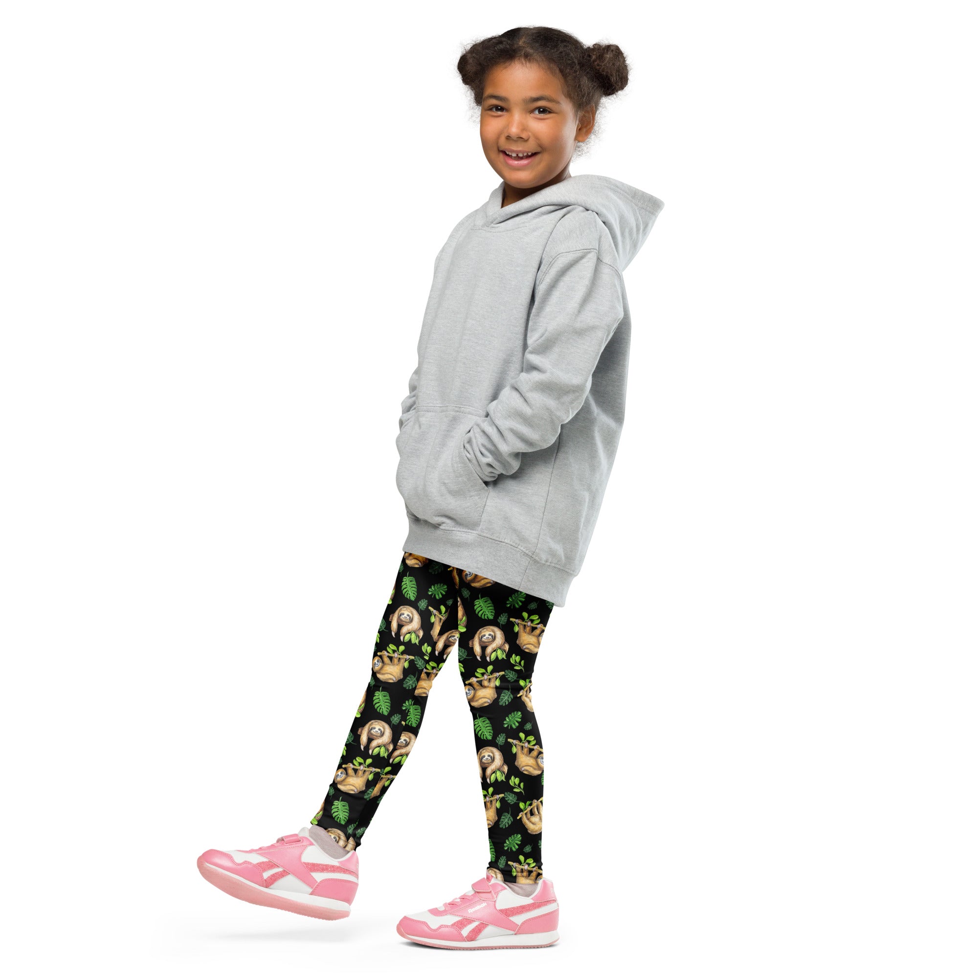 Happy Sloth Kids' Leggings (Ages 2 - 7)